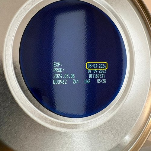 Bebilon PROfutura DUOBIOTIK – na dole opakowania